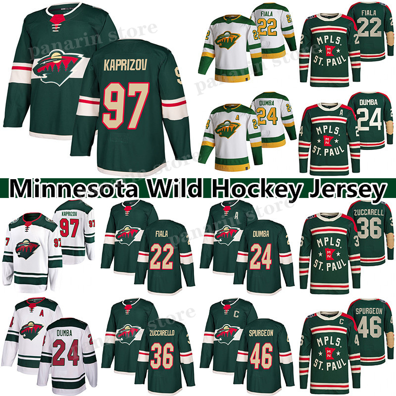 Minnesota Wild Jersey 97 Kirill Kaprizov 22 Kevin Fiala 24 Matt Dumba 36 Mats Zuccarello 46 Jared Spurgeon hockey jerseys, Green
Minnesota Wild Jersey 97 Kirill Kaprizov 22 Kevin Fiala 24 Matt Dumba 36 Mats Zuccarello 46 Jared Spurgeon hockey jerseys, Green