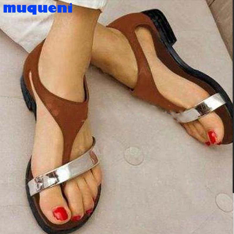 Sandals MUQUENI Women's Women Summer Shoes Beach Low Heel Clip Toes Buckle Strap PU Leather Female Sandalias Ladies Casual 2021, Black
Sandals MUQUENI Women's Women Summer Shoes Beach Low Heel Clip Toes Buckle Strap PU Leather Female Sandalias Ladies Casual 2021, Black