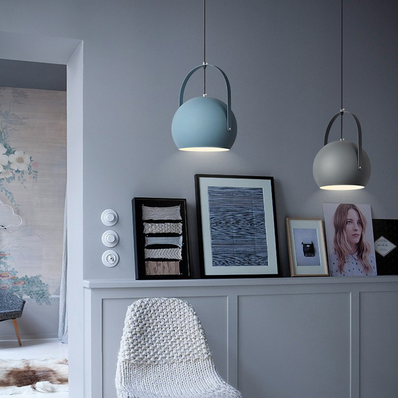 Modern LED Pendant Lamps colourful Dining-room Restaurant Chandelier E27 electric Wire Home Decration Lighting fixtures