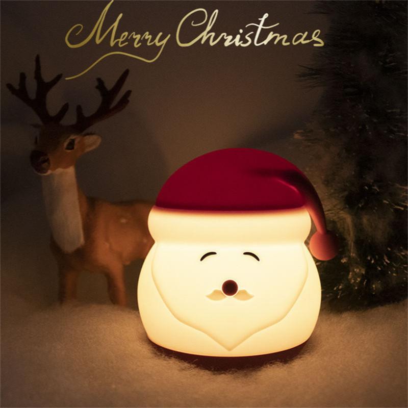 Night Lights Colorful Santa Claus Light Decoration Bedroom Decor Xmas Atmosphere Lamp Festival Child's Gift
Night Lights Colorful Santa Claus Light Decoration Bedroom Decor Xmas Atmosphere Lamp Festival Child's Gift