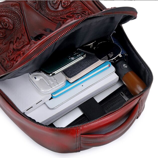 Stylish backpacks 3D wolf head backpack special cool shoulder bags for teenage girls PU leather laptop school bags