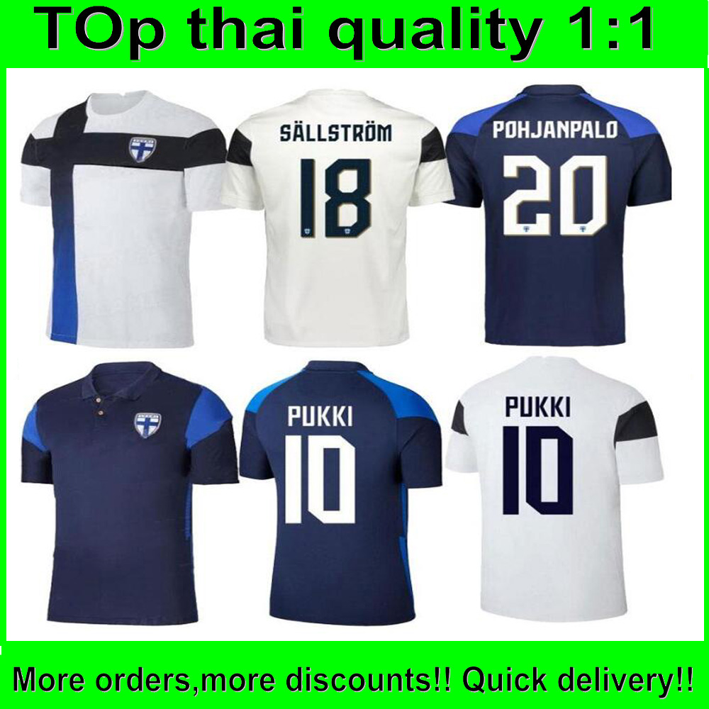 Top thai 20 21 Finland Soccer Jerseys PUKKI SKRABB RAITALA JENSEN LOD Home White Football Shirt Short Sleeve fan and palyer version customized name, Black;yellow
Top thai 20 21 Finland Soccer Jerseys PUKKI SKRABB RAITALA JENSEN LOD Home White Football Shirt Short Sleeve fan and palyer version customized name, Black;yellow