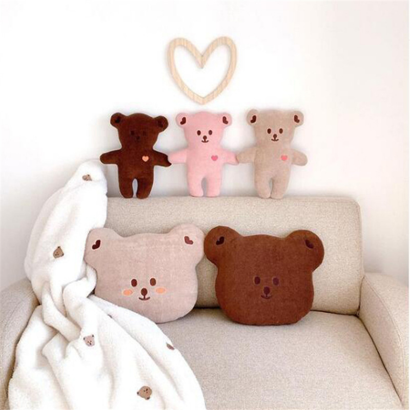 Ins Nordic Cartoon Bear pillow sofa cushion comforting Plush Doll shooting prop gift
Ins Nordic Cartoon Bear pillow sofa cushion comforting Plush Doll shooting prop gift