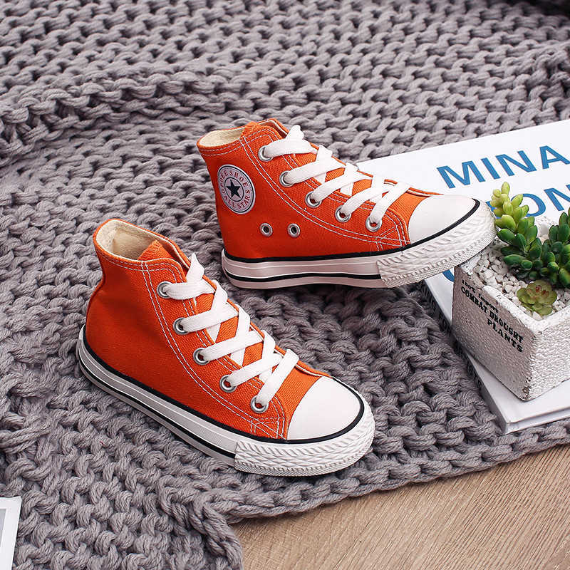 2021 Spring New Fashion Canvas Shoes Baby Shoes Children Sneakers Girls Sneakers Boys Sneakers Size 20-38 P0830