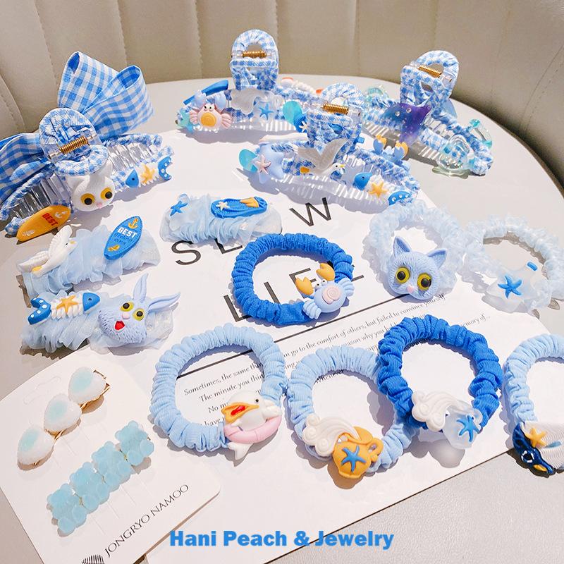Hair Accessories Blue Ocean Kids Claw Clips Band Ribbon Children Cute Girls Sweet Barrettes Hairpins Kawaii Headwear Sets Gift, 14
Hair Accessories Blue Ocean Kids Claw Clips Band Ribbon Children Cute Girls Sweet Barrettes Hairpins Kawaii Headwear Sets Gift, 14