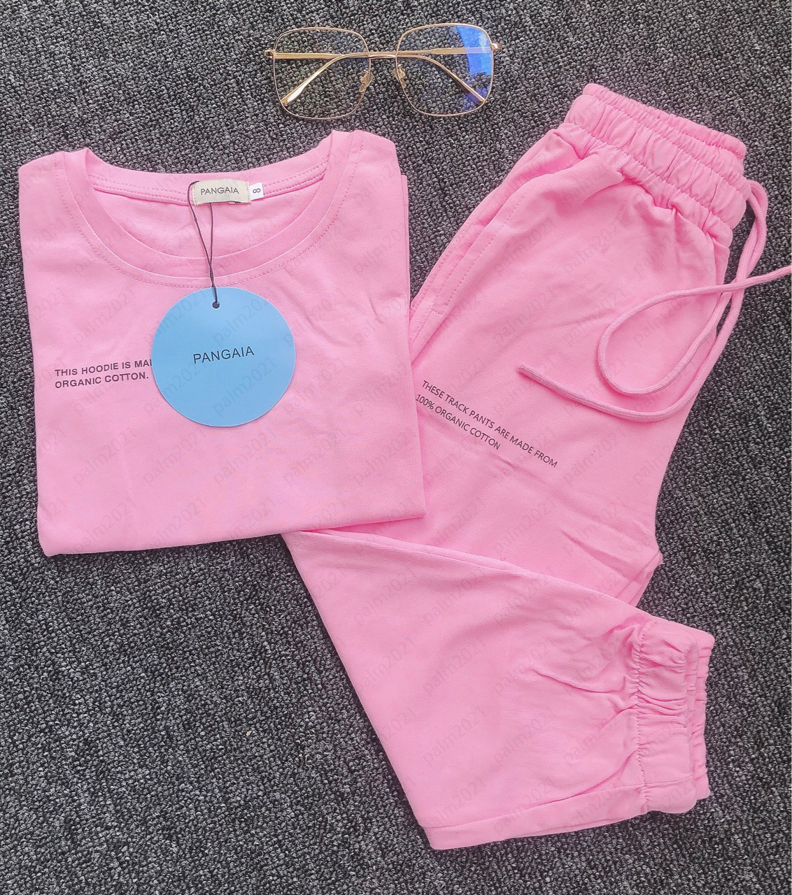 Designer Fashion Tracksuits Pangaia Childrens Clothing Size 8- Cotton Macaron Color Tee+ Trousers Casual Suit, Purple
Designer Fashion Tracksuits Pangaia Childrens Clothing Size 8- Cotton Macaron Color Tee+ Trousers Casual Suit, Purple