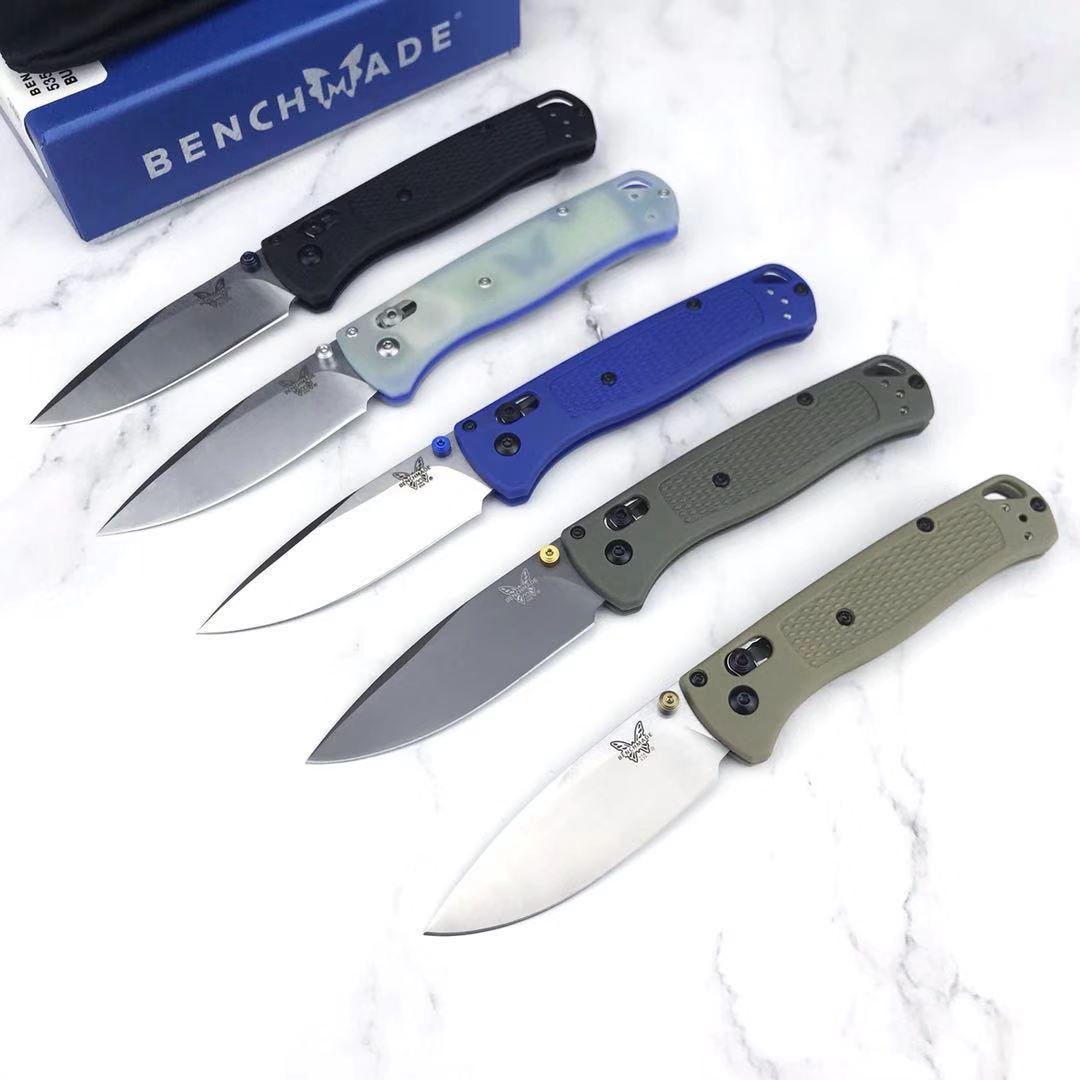 Benchmade 535 Bugout AXIS Folding Knife 3.24" S30V Satin Plain Blade, Many color Grivory&G10 Handles EDC Pocket Knives for Outdoor Hiking Tool
Benchmade 535 Bugout AXIS Folding Knife 3.24" S30V Satin Plain Blade, Many color Grivory&G10 Handles EDC Pocket Knives for Outdoor Hiking Tool