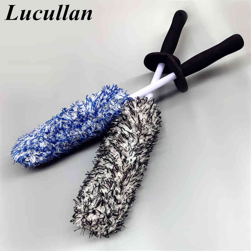 Lucullan Top Microfiber Premium Wheels Brush Non-Slip Handle Easy to Cleaning Rims Spokes Wheel Barrel & Brake Caliper
Lucullan Top Microfiber Premium Wheels Brush Non-Slip Handle Easy to Cleaning Rims Spokes Wheel Barrel & Brake Caliper