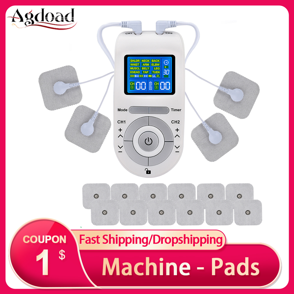 Electroestimulador Muscular 12 Modes Tens Unit Electric Body Pain Relief Massage Machine 4 Electrode Pads Tens Machine Cables
Electroestimulador Muscular 12 Modes Tens Unit Electric Body Pain Relief Massage Machine 4 Electrode Pads Tens Machine Cables