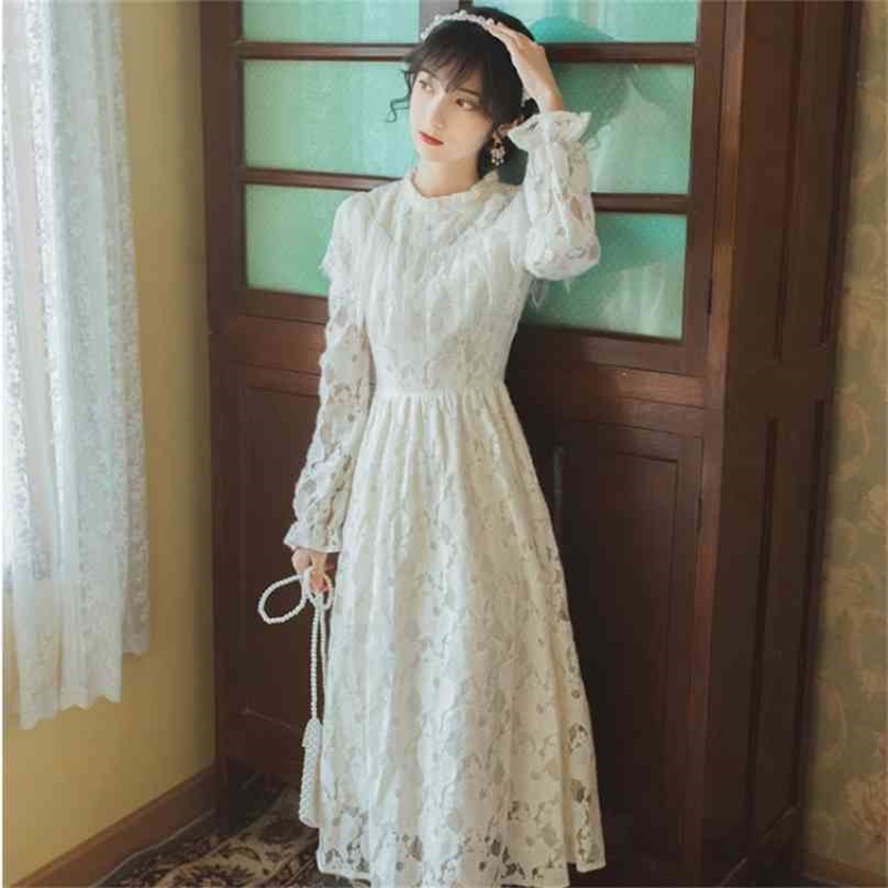 Summer Vestido Evening Party Mi-calf Dress Women Elegant White Lace Long Stand-Neck Full Sleeve Female 210603, Blue
Summer Vestido Evening Party Mi-calf Dress Women Elegant White Lace Long Stand-Neck Full Sleeve Female 210603, Blue