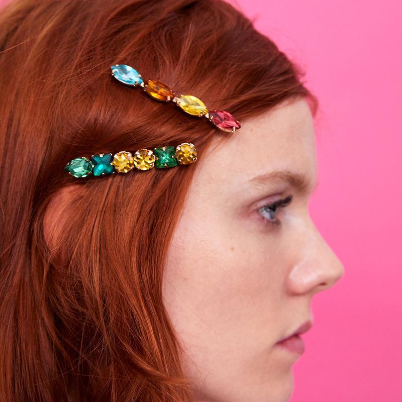 Hair Clips & Barrettes 3pcs Set Rhinestone Clip Fashion Pineapple Shape Lady Battrttes Slider Jewelry Summer Pin For Woman, Golden;silver
Hair Clips & Barrettes 3pcs Set Rhinestone Clip Fashion Pineapple Shape Lady Battrttes Slider Jewelry Summer Pin For Woman, Golden;silver