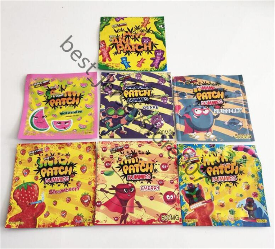 PATCH 2021 empty gummies bag 500mg resealable plastic packaging foil packet edibles with zipper smell custom Mylar proof
PATCH 2021 empty gummies bag 500mg resealable plastic packaging foil packet edibles with zipper smell custom Mylar proof