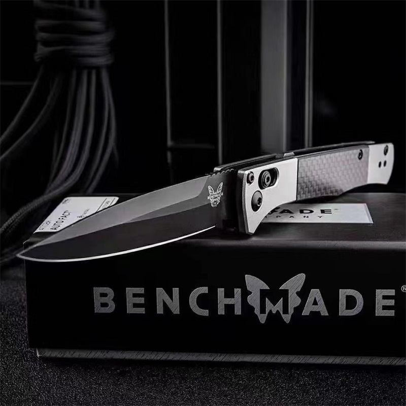 Benchmade 4170BK BM 4170 AUTO Fact Folding Knife 3.95" S90V Blade, Carbon Fiber Aluminum Handles Camping Knifes 940 Xmas Gift
Benchmade 4170BK BM 4170 AUTO Fact Folding Knife 3.95" S90V Blade, Carbon Fiber Aluminum Handles Camping Knifes 940 Xmas Gift