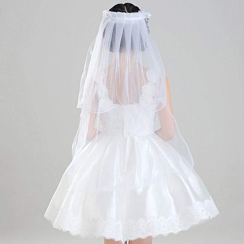 Hair Accessories L93F Children Girls Little Princess Hairband One Layer Tulle Bridal Veils Flowers Garland Wedding Party Wreath Headband Sol, Slivery;white
Hair Accessories L93F Children Girls Little Princess Hairband One Layer Tulle Bridal Veils Flowers Garland Wedding Party Wreath Headband Sol, Slivery;white