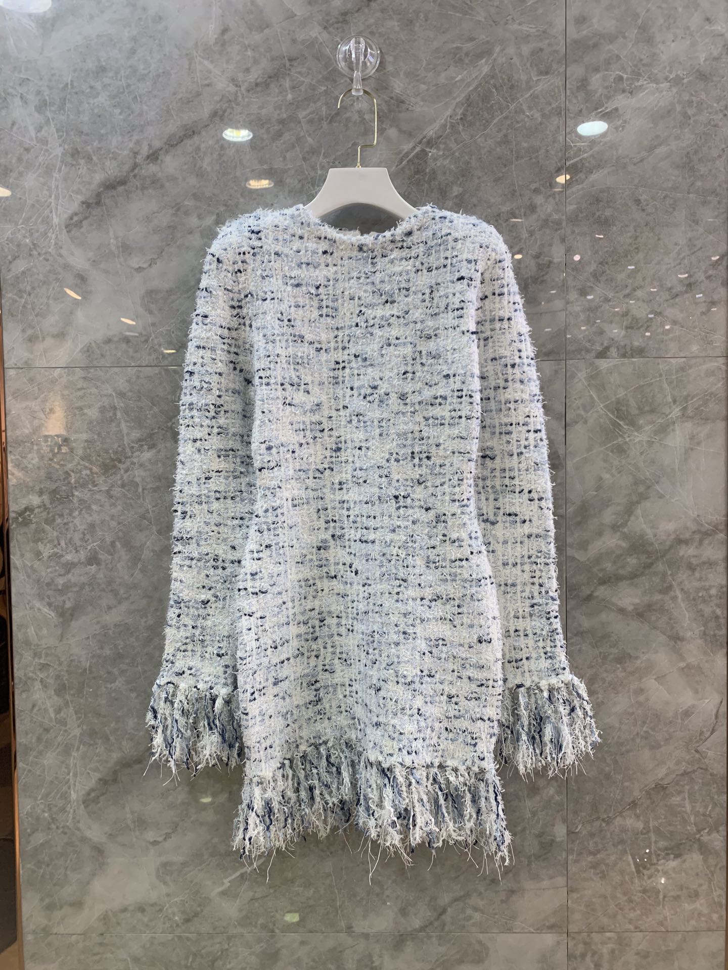 Light luxury, high setting, small fragrance, coarse tweed tassel dress, celebrity temperament, Pink
Light luxury, high setting, small fragrance, coarse tweed tassel dress, celebrity temperament, Pink