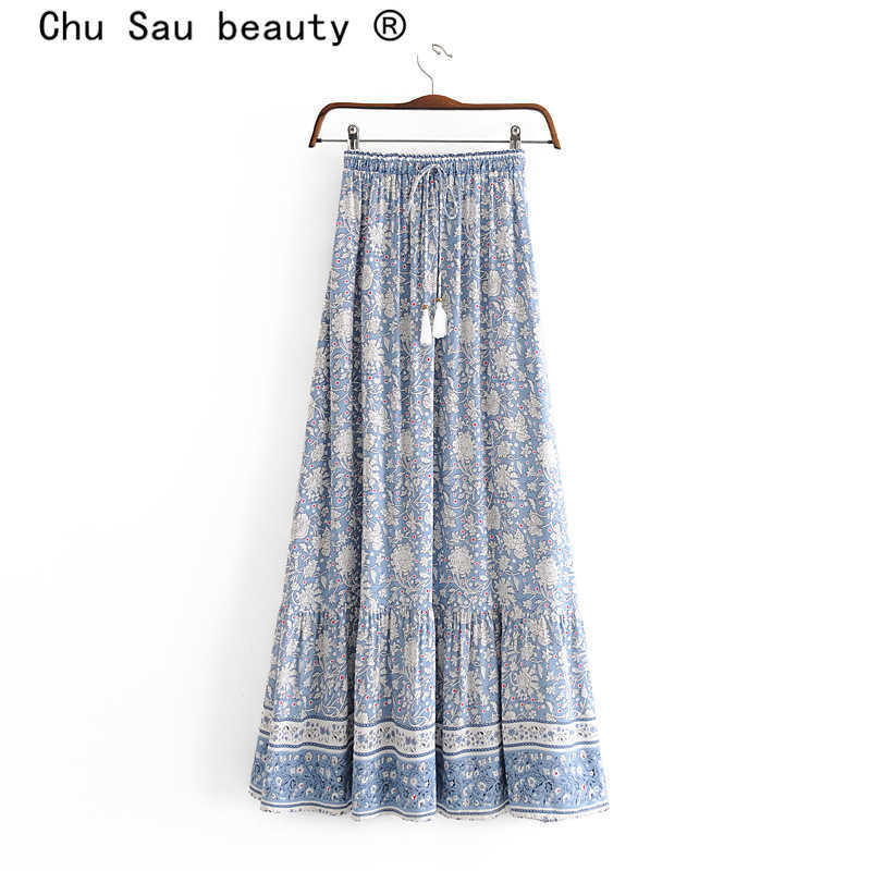 Chu Sau beauty Fashion Boho Vintage Print Midi Skirt Holiday Style Elastic Waist Tassel Ladies Long Skirt 210721, Sw1311
Chu Sau beauty Fashion Boho Vintage Print Midi Skirt Holiday Style Elastic Waist Tassel Ladies Long Skirt 210721, Sw1311