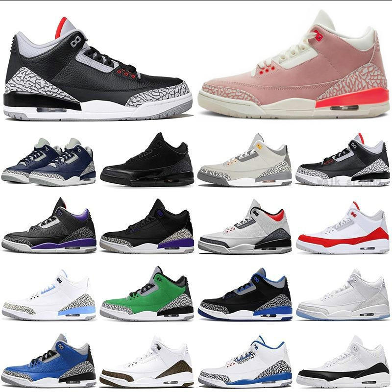 Jumpman 3s Men Basketball Shoes 3 Racer Blue Mocha Court Purple White Black Cat Midnight Navy Rust Pink Woman Mens Trainers Sports Sneskers, Charity game
Jumpman 3s Men Basketball Shoes 3 Racer Blue Mocha Court Purple White Black Cat Midnight Navy Rust Pink Woman Mens Trainers Sports Sneskers, Charity game