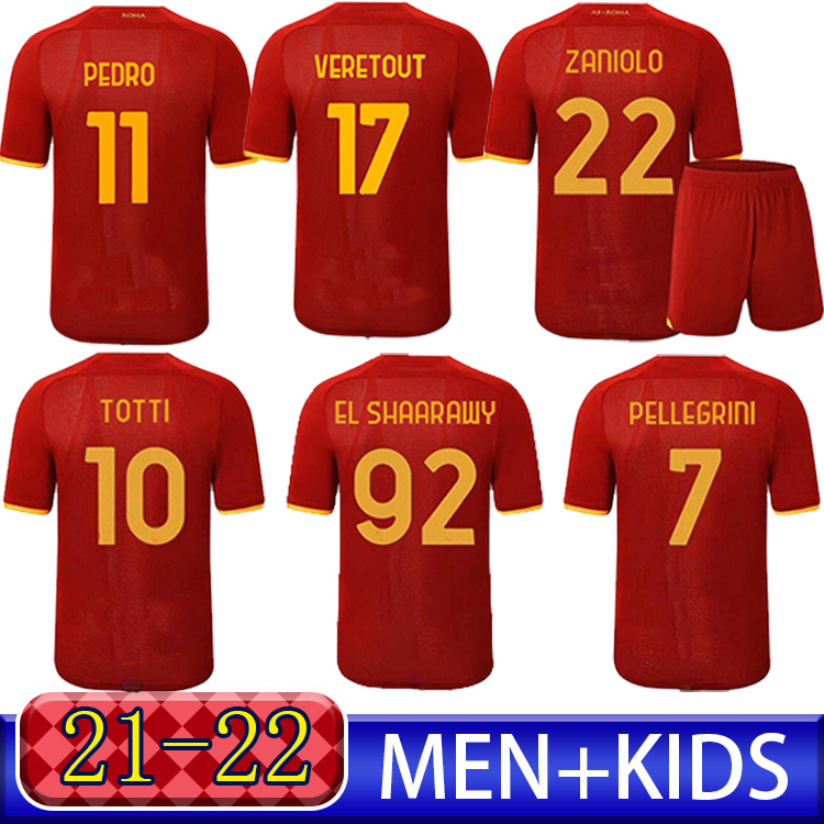 Soccer jersey ABRAHAM ZANIOLO ROMA PASTORE rome TOTTI KLUIVERT KOLAROV AS 21 22 football shirt 2021 2022 Men + Kids kit uniforms maillot 999, White
Soccer jersey ABRAHAM ZANIOLO ROMA PASTORE rome TOTTI KLUIVERT KOLAROV AS 21 22 football shirt 2021 2022 Men + Kids kit uniforms maillot 999, White
