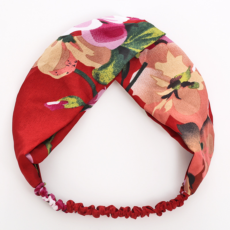 Luxury Designer Headbands Sports Cross Elastic Women Headband Fashion Girls Hair bands Spring Summer Accessories Gifts Yoga Sport Headwraps