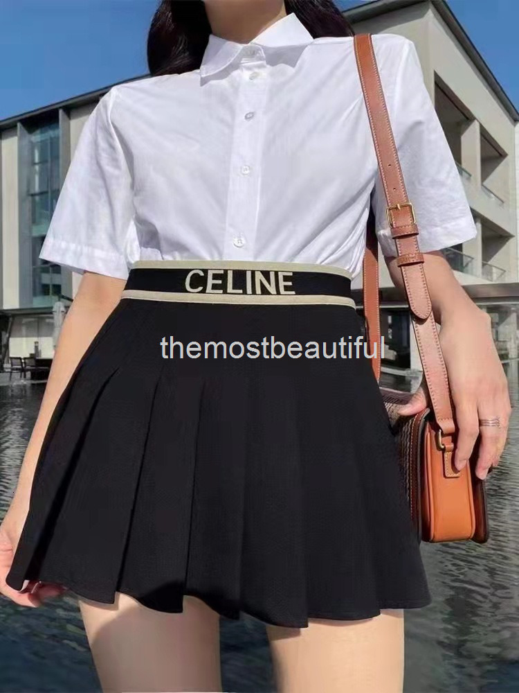 Skirts CE home spring and summer double-sided design sense ribbon high waist pleated skirt casual, Black
Skirts CE home spring and summer double-sided design sense ribbon high waist pleated skirt casual, Black