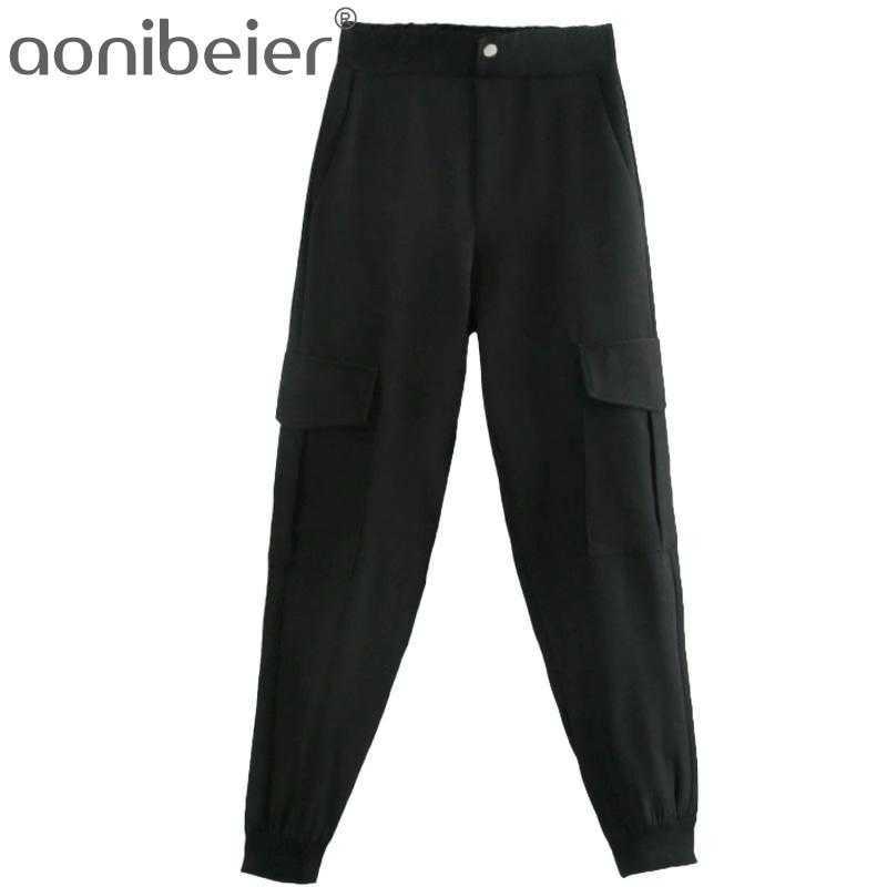 Women's Pants Casual Sweatpant Fashion High Waist Tracksuit Trousers Elastic Pocket Joggers 210604, Black
Women's Pants Casual Sweatpant Fashion High Waist Tracksuit Trousers Elastic Pocket Joggers 210604, Black