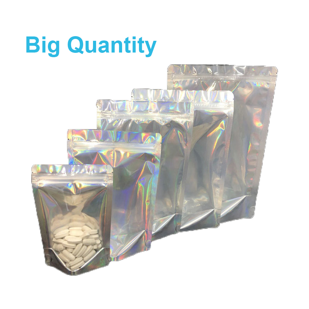 Packing Mylar Bag Aluminum Foil Hologram Rainbow Colorful Food Storage Extract Pouch Stand Up Zipper LockPackaging
Packing Mylar Bag Aluminum Foil Hologram Rainbow Colorful Food Storage Extract Pouch Stand Up Zipper LockPackaging