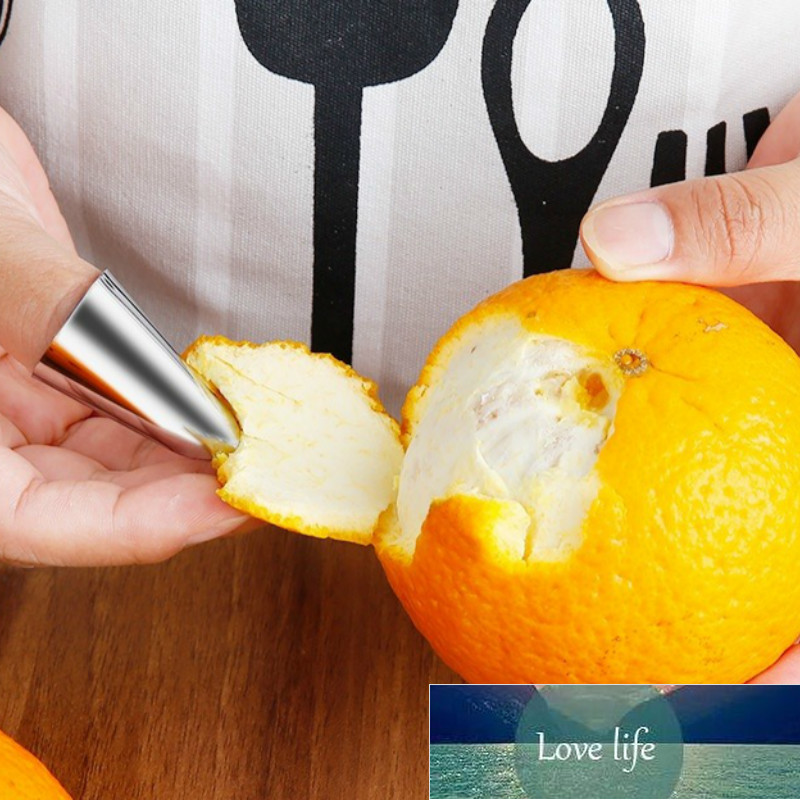Stainless Steel Shell Peeling Nail Protective Sleeve Peeling Vegetable Cutting Hand Protector Kitchen Gadget Specialty Tools
Stainless Steel Shell Peeling Nail Protective Sleeve Peeling Vegetable Cutting Hand Protector Kitchen Gadget Specialty Tools