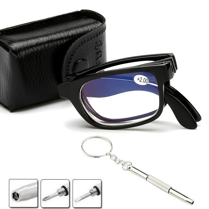 Faltbare Lesebrille Klapp Presbyopie Mnner Frauen Vintage Computer Mit Fall 1,0 1,5 2,0 2,5 3,0 3,5 4,0 Fashion Sunglasses Frames, Black
Faltbare Lesebrille Klapp Presbyopie Mnner Frauen Vintage Computer Mit Fall 1,0 1,5 2,0 2,5 3,0 3,5 4,0 Fashion Sunglasses Frames, Black