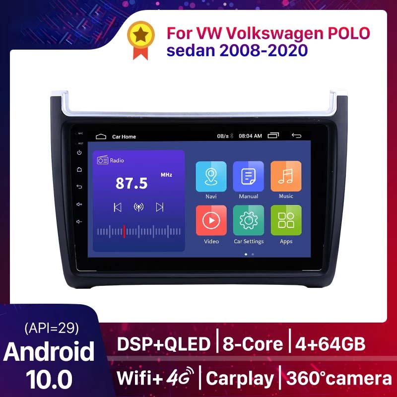 2Din Android Car dvd Carplay GPS Head Unit Player Bluetooth Radio For VW Volkswagen POLO 5 sedan 2008-2020 Multimedia
2Din Android Car dvd Carplay GPS Head Unit Player Bluetooth Radio For VW Volkswagen POLO 5 sedan 2008-2020 Multimedia
