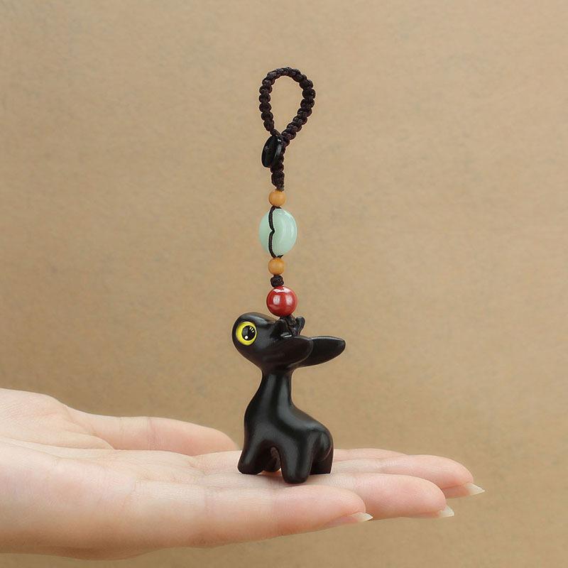 Keychains Bon Voyage Sandalwood Cute Deer Car Key Chain Pendant Little Fresh Mobile Phone Female Creative Keychain
Keychains Bon Voyage Sandalwood Cute Deer Car Key Chain Pendant Little Fresh Mobile Phone Female Creative Keychain