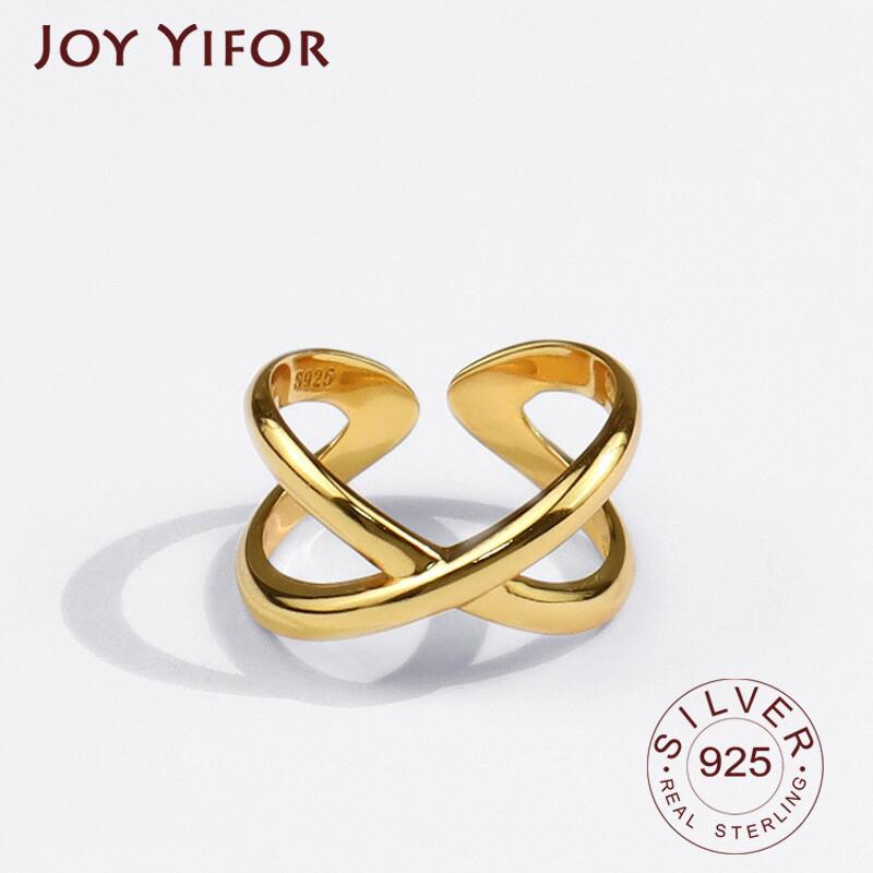 Cluster Rings 925 Sterling Silver Simple Design Chain Cross Retro Distressed Opening Handmade Ring Fashion Fine Jewelry, Golden;silver
Cluster Rings 925 Sterling Silver Simple Design Chain Cross Retro Distressed Opening Handmade Ring Fashion Fine Jewelry, Golden;silver