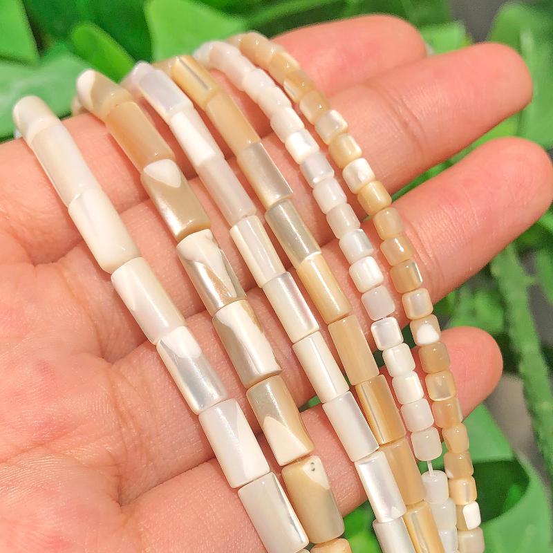 Other White Natural Color Mother Of Pearl Mop Shell Beads Charms Round Tube Loose Spacer For Jewelry Making Diy Bracelet Earring
Other White Natural Color Mother Of Pearl Mop Shell Beads Charms Round Tube Loose Spacer For Jewelry Making Diy Bracelet Earring