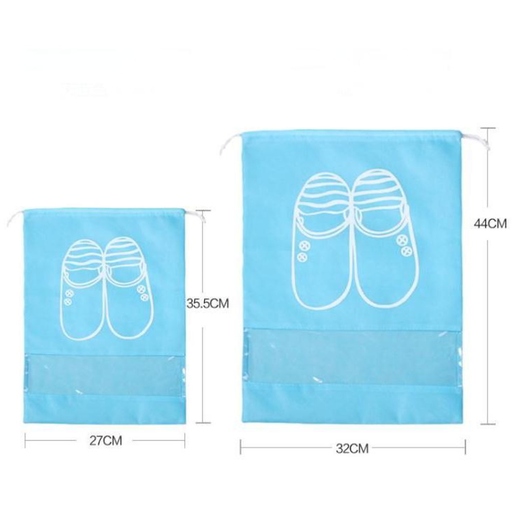 Outdoor Travel Portable Non-woven Drawstring Dust-proof Storage Shoe Bag 2 Size Large Capacity Perspective Shoes Tote Bag
Outdoor Travel Portable Non-woven Drawstring Dust-proof Storage Shoe Bag 2 Size Large Capacity Perspective Shoes Tote Bag