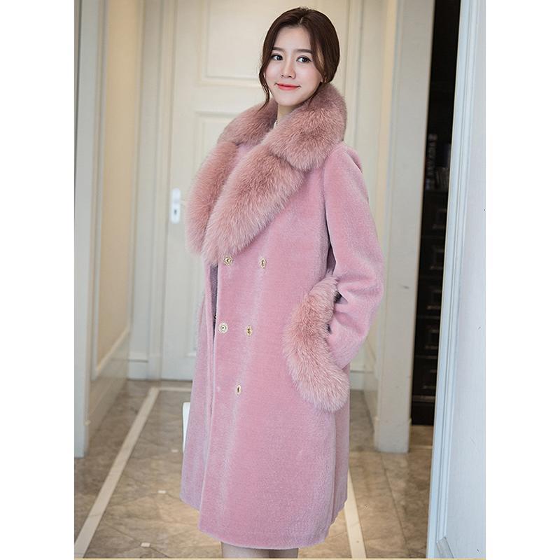 Autumn Winter Women Faux Wool Coats With Fur Collar Medium Solid Jackets Pockets Long Sleeve Casual Ladies Overcoat Fashion, Pink
Autumn Winter Women Faux Wool Coats With Fur Collar Medium Solid Jackets Pockets Long Sleeve Casual Ladies Overcoat Fashion, Pink