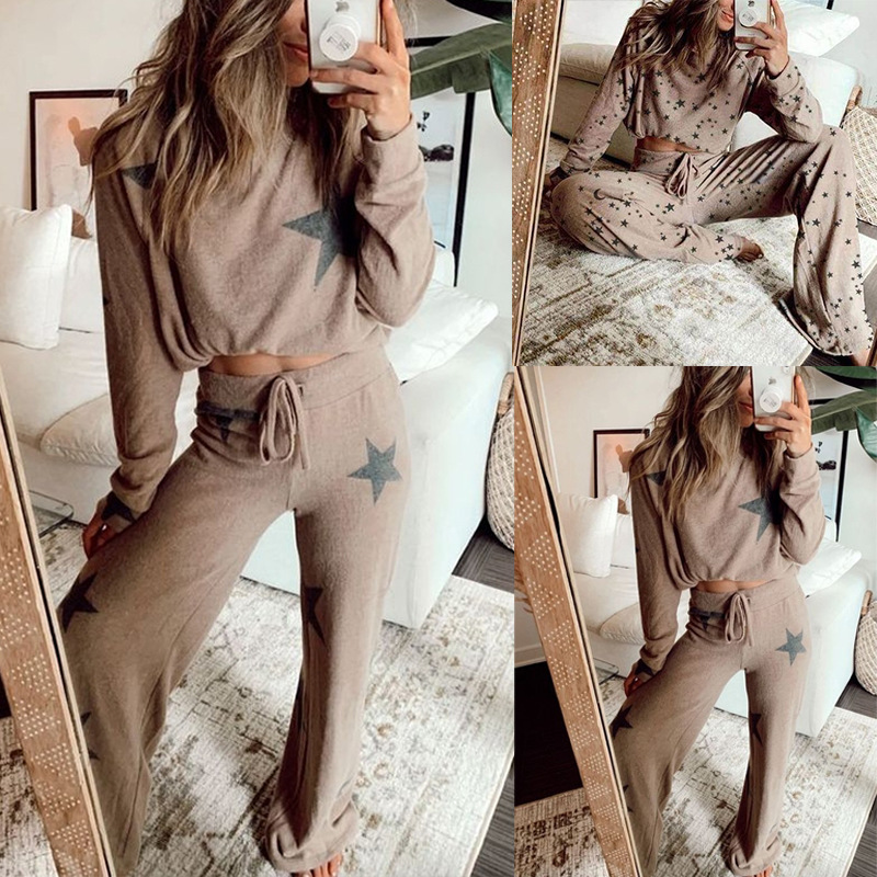 Cross-border 2021 Spring New Amazon Explosions Europe and The United States Printed Long-sleeved Home Service Suit Pajama Girl OM9588, White
Cross-border 2021 Spring New Amazon Explosions Europe and The United States Printed Long-sleeved Home Service Suit Pajama Girl OM9588, White