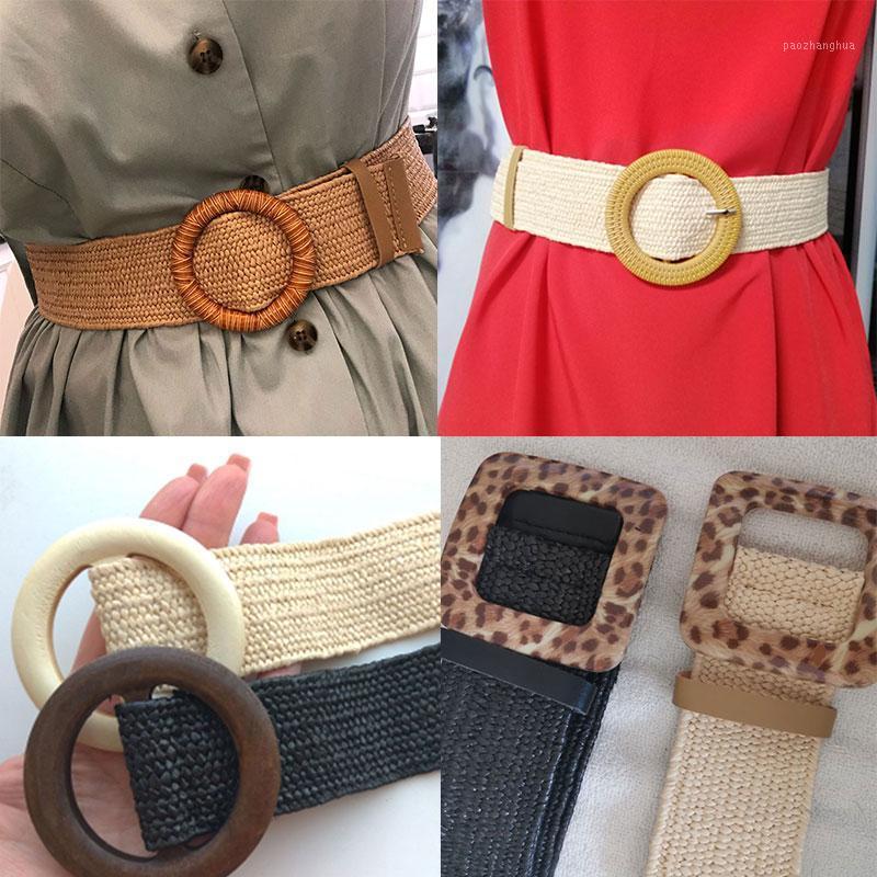 Belts Summer Women Elastic Belt Braided Round Square Wooden Buckle Vintage Bohe Straw Decorative Dress Knitted, Black;brown
Belts Summer Women Elastic Belt Braided Round Square Wooden Buckle Vintage Bohe Straw Decorative Dress Knitted, Black;brown