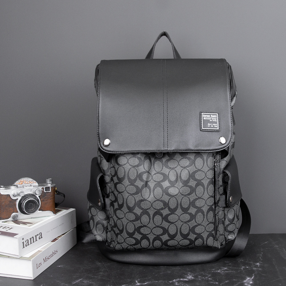 wholesale men leather shoulder bags college style clamshell pocket decoration student bag street fashion printed polka dot handbag fashion plaid backpacks, Black3-7356
wholesale men leather shoulder bags college style clamshell pocket decoration student bag street fashion printed polka dot handbag fashion plaid backpacks, Black3-7356