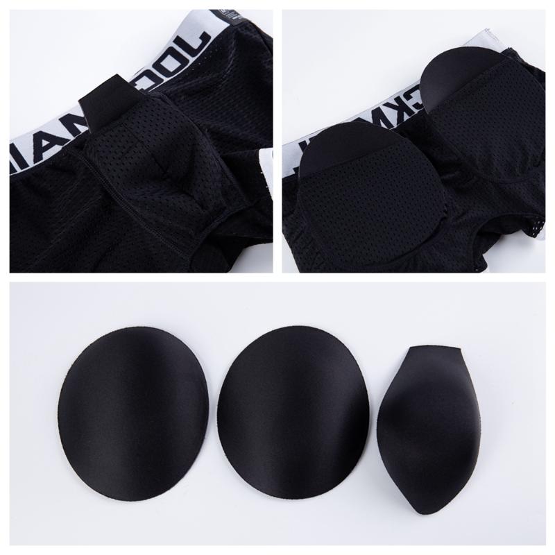 Underpants JOCKMAIL Mens Underwear Boxer Shorts Mesh Padded With Hip Pad Men's Boxers Calzoncillos Ice Silk, Jm346navy
Underpants JOCKMAIL Mens Underwear Boxer Shorts Mesh Padded With Hip Pad Men's Boxers Calzoncillos Ice Silk, Jm346navy
