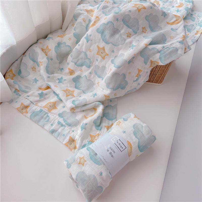 Blankets & Swaddling Baby Blanket Muslin Swaddle Wraps 100 % Cotton Bamboo Fiber Born 120x120cm Bath Towel, 60x60cm star
Blankets & Swaddling Baby Blanket Muslin Swaddle Wraps 100 % Cotton Bamboo Fiber Born 120x120cm Bath Towel, 60x60cm star