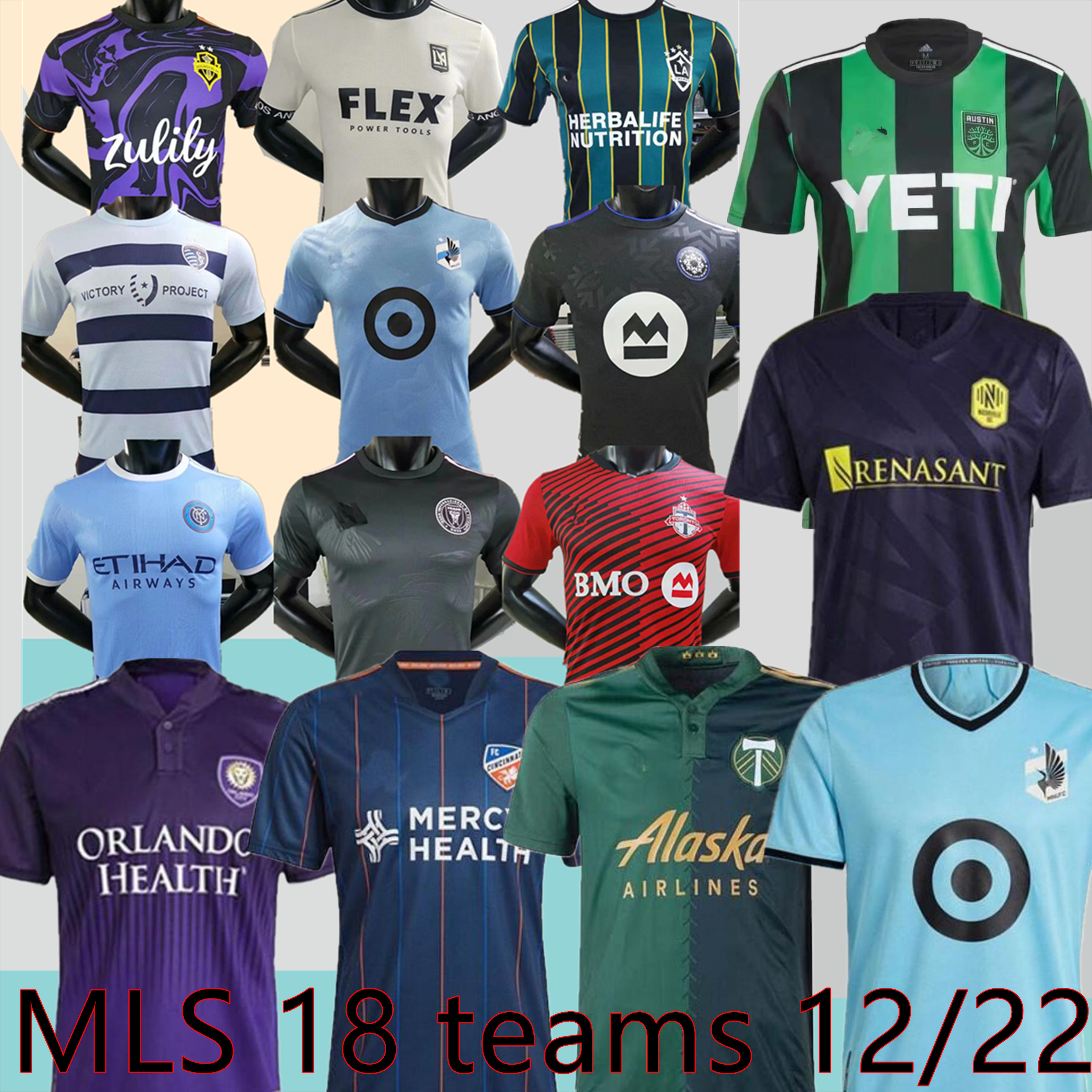 21/22 MLS Player version soccer jerseys Inter Miami Atlanta DC United LA Galaxy Los Angeles N ew York Philadelphia union Orlando City Cincin, Black;yellow
21/22 MLS Player version soccer jerseys Inter Miami Atlanta DC United LA Galaxy Los Angeles N ew York Philadelphia union Orlando City Cincin, Black;yellow