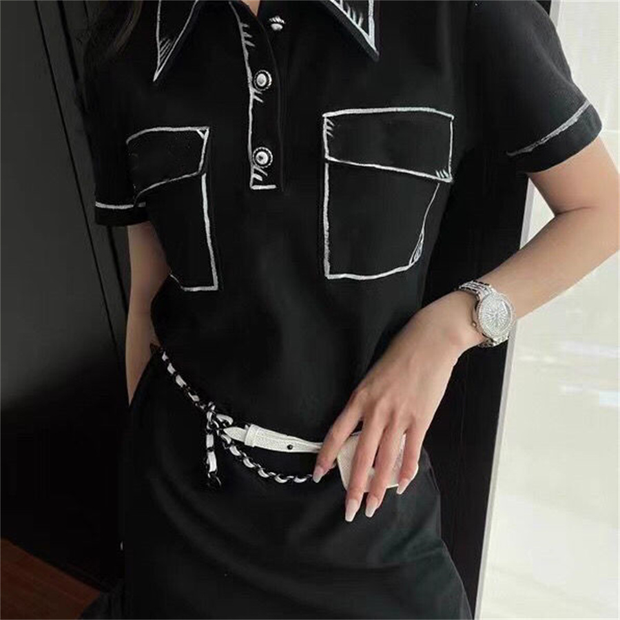 Black White T Shirt Dress Women Summer Clothing Brand Fashion One-piece Short Sleeve With Pockets Dresses, Black;gray
Black White T Shirt Dress Women Summer Clothing Brand Fashion One-piece Short Sleeve With Pockets Dresses, Black;gray