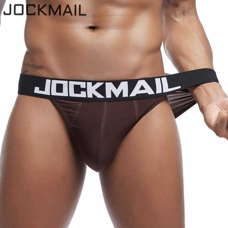 JOCKMAIL Sexy mens bikini briefs Soft Breathable Ice silk Gay Underwear Men's Transparent Jockstrap tanga hombre calzoncillos P0812, Ice silk gray
JOCKMAIL Sexy mens bikini briefs Soft Breathable Ice silk Gay Underwear Men's Transparent Jockstrap tanga hombre calzoncillos P0812, Ice silk gray