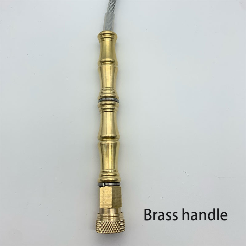 New Portable Wire Waist-wrapped Self-defense Quick Insertion Flexible Concealed Tactical Whip Vehicle-mounted Outdoor Sports