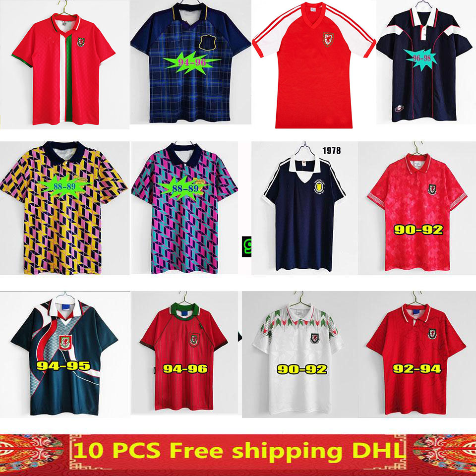1978 Scotland Wales Retro Soccer Jersey 1982 1986 1991 1993 1996 1998 1988 1989 91 93 95 96 98 90 92 94, Black;yellow
1978 Scotland Wales Retro Soccer Jersey 1982 1986 1991 1993 1996 1998 1988 1989 91 93 95 96 98 90 92 94, Black;yellow