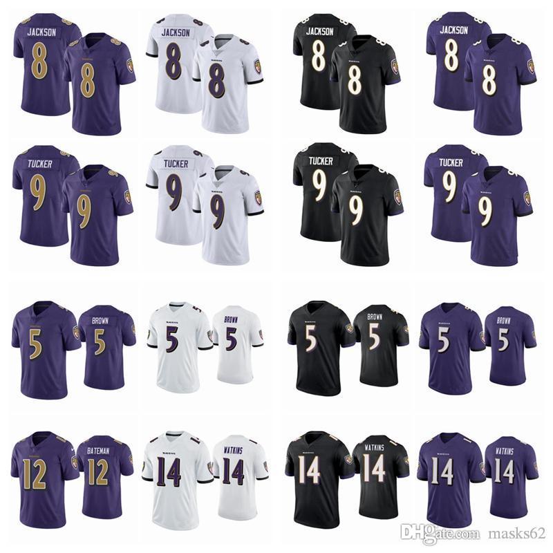 men Baltimore's Ravens's football Jersey 9 Justin Tucker 8 Lamar Jackson 5 Marquise Brown 14 sammy watkins rashod bateman Limited Play, Black;red
men Baltimore's Ravens's football Jersey 9 Justin Tucker 8 Lamar Jackson 5 Marquise Brown 14 sammy watkins rashod bateman Limited Play, Black;red