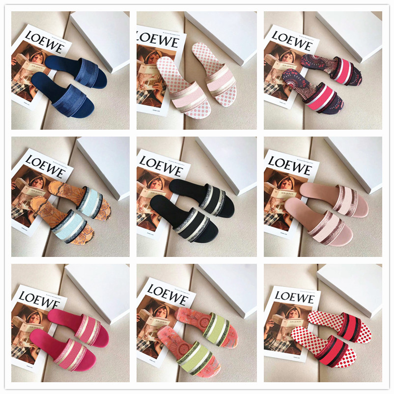 Embroidered Floral Women slippers fashion beach thick bottom High Quality womens Sandals Slipper summer indoor Flat shoes Classic Woman shoe, Multi
Embroidered Floral Women slippers fashion beach thick bottom High Quality womens Sandals Slipper summer indoor Flat shoes Classic Woman shoe, Multi
