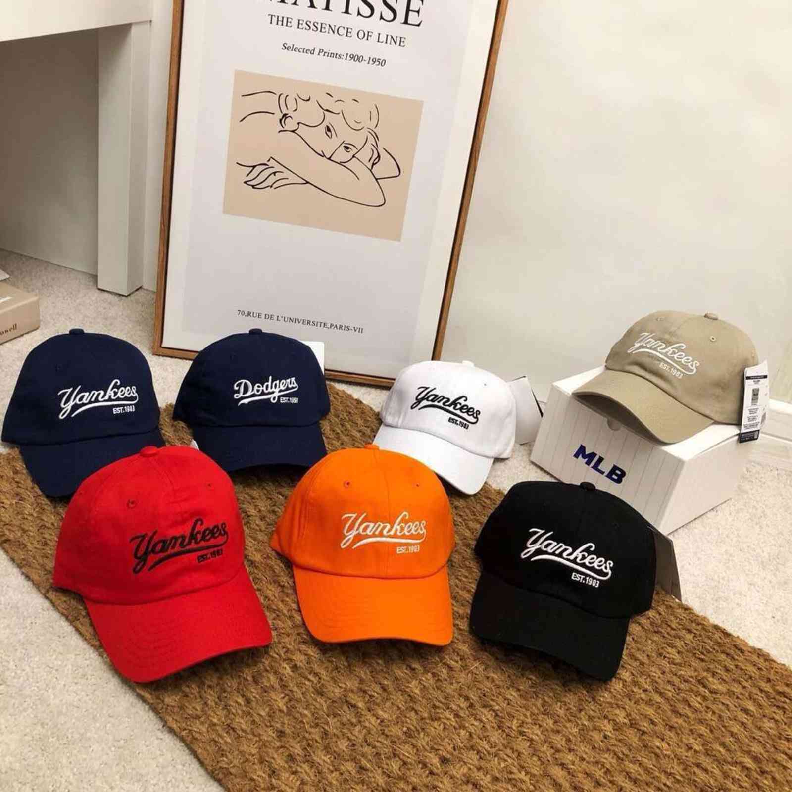 Bucket Sun Beanies Cap Designer Men WomenMLB Baseball Hat South Korea Yankees dodge men's and women's fashion ins wind curved brim duck tong, Blue;gray
Bucket Sun Beanies Cap Designer Men WomenMLB Baseball Hat South Korea Yankees dodge men's and women's fashion ins wind curved brim duck tong, Blue;gray