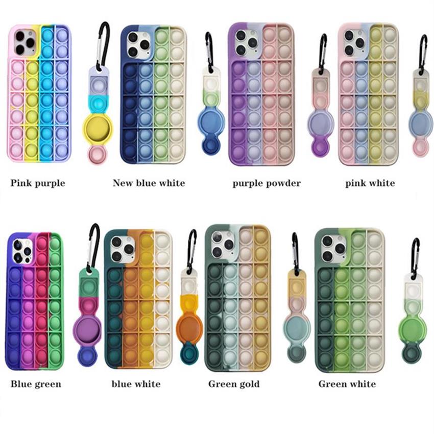 Fidget Toys Silicone Phone Cases Bubble Push Phone Cover for iPhone 13 Pro Max & Airtaga38a17, Remark colors
Fidget Toys Silicone Phone Cases Bubble Push Phone Cover for iPhone 13 Pro Max & Airtaga38a17, Remark colors