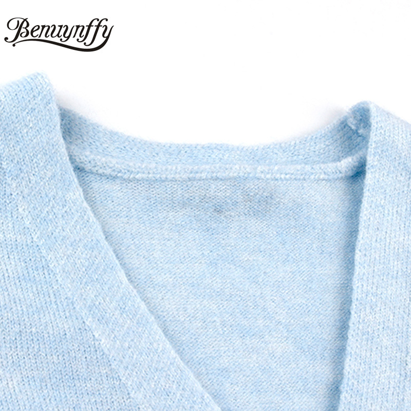 Autumn Winter Single Breasted Women Cardigan Korean Fashion Knitted s Female Casual Pocket Sweater 210510