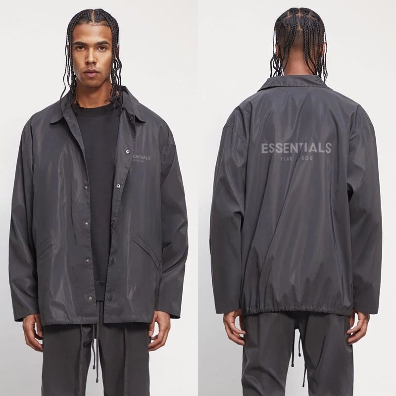 Men Jackets FEAR OF GOD Duplex ESSENTIALS FOG Nylon Coach 3M Reflective Letter Windbreaker ins high street fashion Men' coat Women' Buttons Jacket, I need to see the other pictures
Men Jackets FEAR OF GOD Duplex ESSENTIALS FOG Nylon Coach 3M Reflective Letter Windbreaker ins high street fashion Men' coat Women' Buttons Jacket, I need to see the other pictures